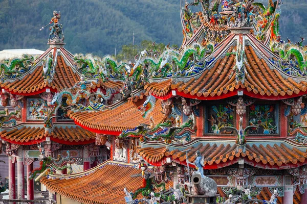 Tempel Chinesischen Stil Detail — Stockfoto