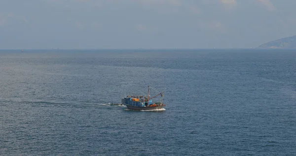 Cheung Chau Hongkong April 2019 Fischerboot Meer — Stockfoto
