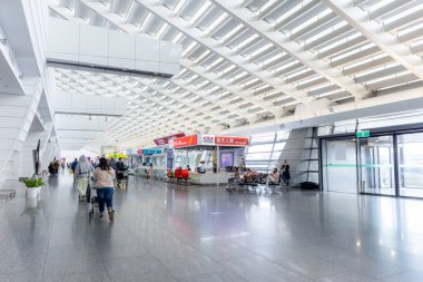 Taoyuan, Tayvan - 03 Mart 2023: Tayvan uluslararası havalimanı