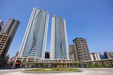 Yeni Taipei, Tayvan - 07 Mart 2023: Taipei kenti