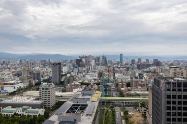 Taichung, Tayvan - 23 Ekim 2022: Taichung şehri