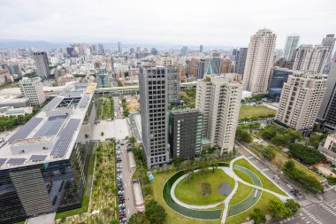 Taichung, Tayvan - 23 Ekim 2022: Taichung şehri