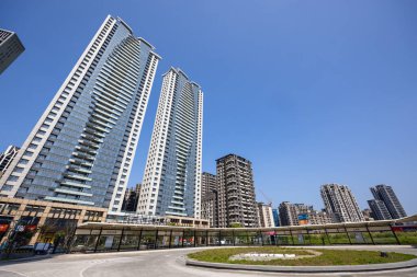 Yeni Taipei, Tayvan - 07 Mart 2023: Taipei kenti