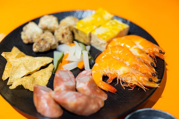 Taiwanesische Küche Vor Dem Essen Gericht Restaurant — Stockfoto