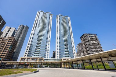 New Taipei, Tayvan - 07 Mart 2023: Tayvan 'da ikamet yeri