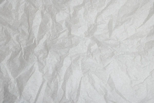 Witte Gerimpelde Papier Textuur Achtergrond — Stockfoto