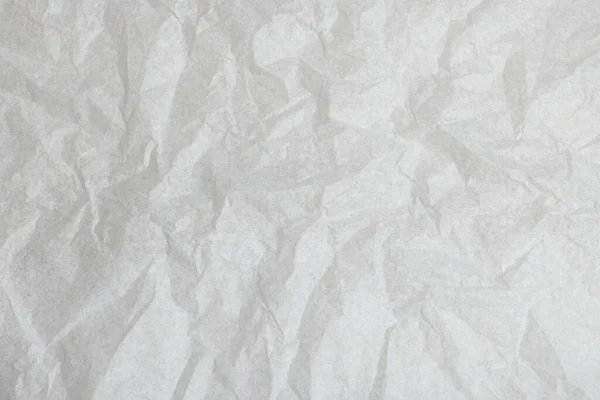 Papier Froissé Blanc Texture Fond — Photo
