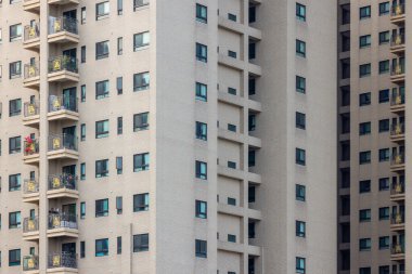 Tayvan 'daki konut binasının dışı.