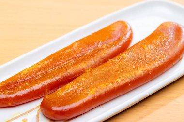 Tayvan tekir balığı yumurtası.