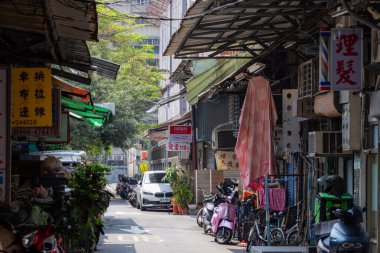 Taipei, Tayvan - 11 Nisan 2023: Taipei 'de Chifeng Caddesi