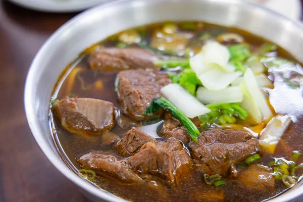 Taiwan Braised Beef Noodle Soup — ストック写真
