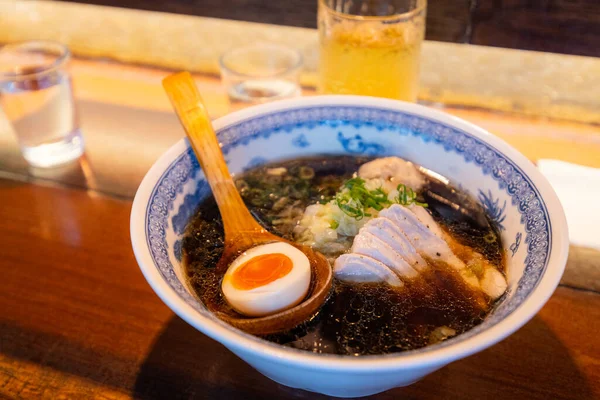 Delicioso Ramen Restaurante Japonés —  Fotos de Stock