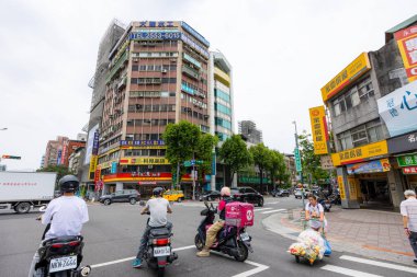 Taipei, Tayvan - 18 Nisan 2023: Tayvan 'ın Zhongshan ilçesi