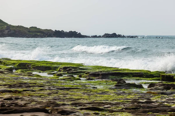 Laomei Green Reef Aan Noordzeekust Taiwan — Stockfoto