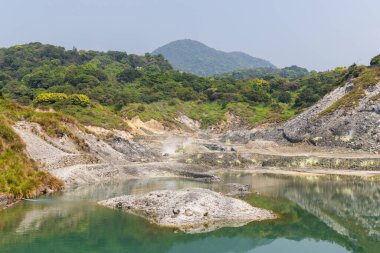 Huangxi hot spring recreation area in Yangmingshan national park