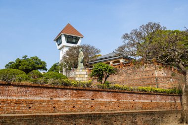 Tayvan - 27 Şubat 2023: Tayvan 'ın Tainan kentindeki Anping Old Fort 
