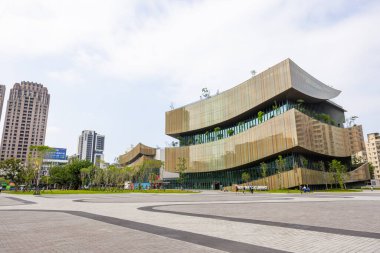 Tayvan - 04 Mayıs 2023: Tayvan Halk Kütüphanesi