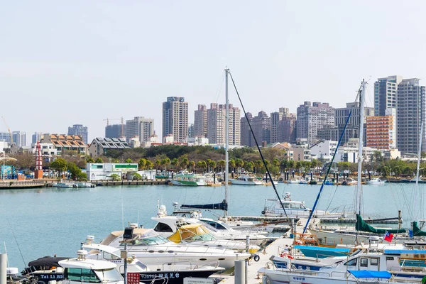 stock image Tainan, Taiwan - 21 February 2023: Tainan typhoon shelter in Taiwan