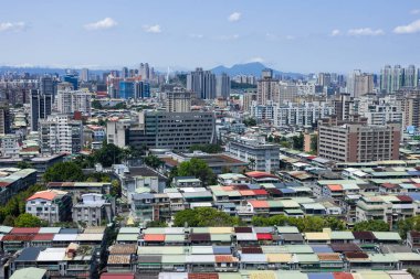 Taipei, Tayvan - 15 Mart 2023: Taipei şehir sokağı