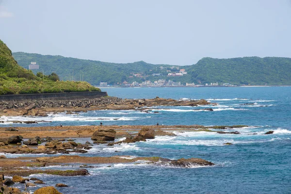 Taiwán Costa Del Mar Del Norte Océano —  Fotos de Stock