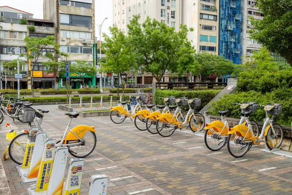 Taipei Taiwán May 2023 Taiwan Taipei Share Bike Youbike —  Fotos de Stock