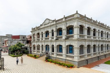 Kinmen, Tayvan - 01 Temmuz 2022: Tayvan Kinmen 'deki Chen Jing Ian Western House
