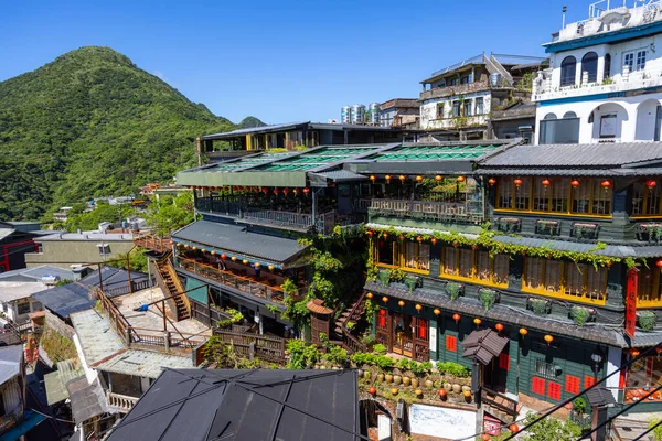 2022年8月7日 台湾九分 台湾九分的著名餐厅 — 图库照片