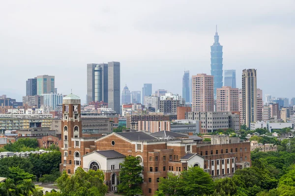 Taipei Tchaj Wan Května 2023 Tchaj Pej Panorama Města — Stock fotografie