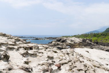 Tayvan 'daki Hualien Stone Merdiveni Platformu