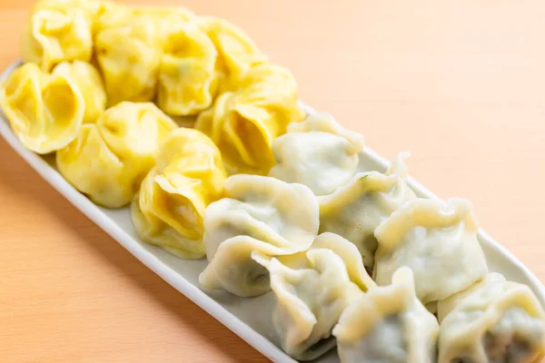 Stomend Heet Japans Gekookt Dumplings — Stockfoto