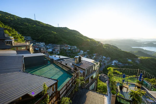 Taiwan August 2022 Dorf Jiufen Auf Dem Berg Taiwan — Stockfoto