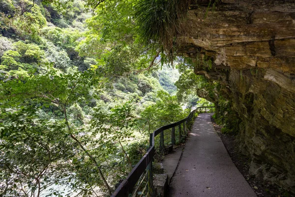Красивая Туристическая Тропа Ущелье Тароко Хуалянь Шакадан — стоковое фото