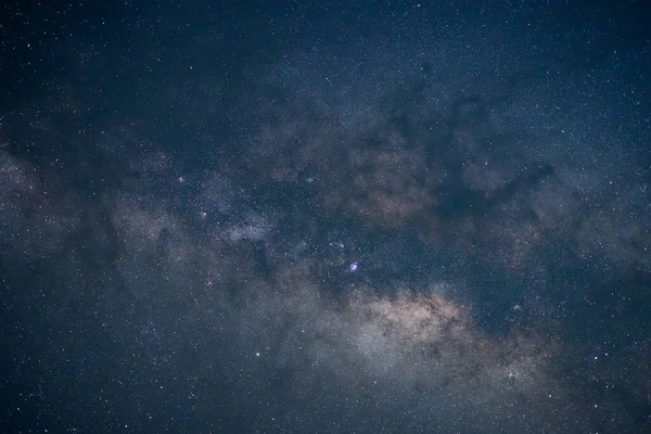 Noche Estrellada Brillante Con Hermosa Vía Láctea — Foto de Stock