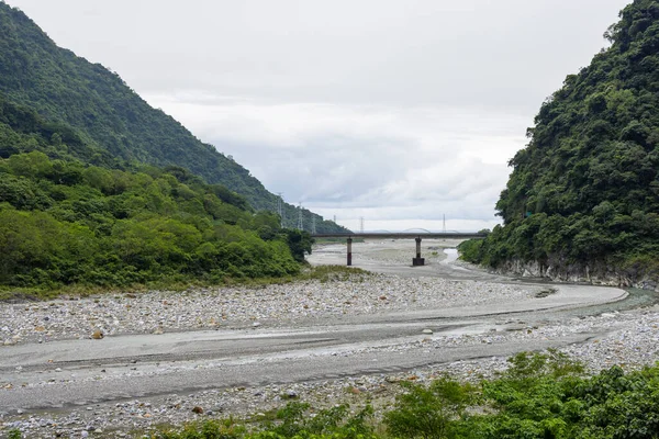 台湾の風景ビュー花蓮たらこ渓谷Liwu川 — ストック写真