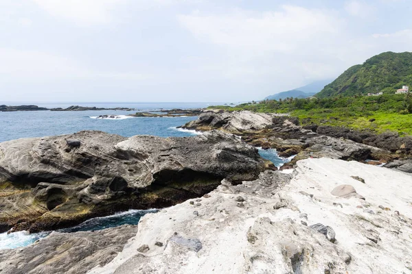 Costa Pacífico Shihtiping Área Recreação Cênica Hualien Taiwan — Fotografia de Stock