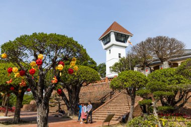 Tayvan - 27 Şubat 2023: Tayvan 'ın Tainan kentindeki Anping Old Fort 