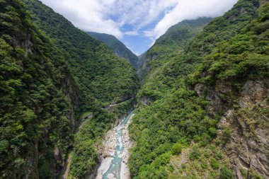 Tayvan 'da Taroko Gorge Ulusal Parkı