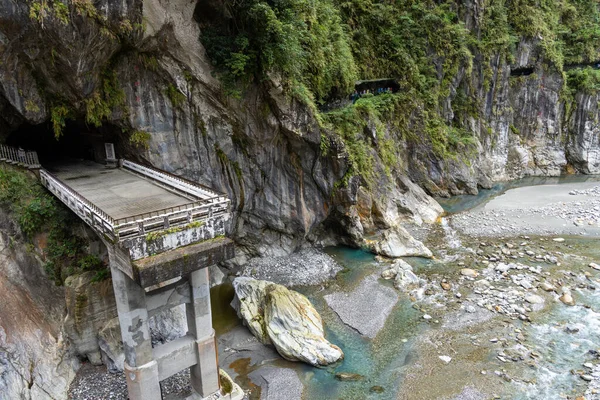 Taiwán Hualien Taroko Gorge River —  Fotos de Stock