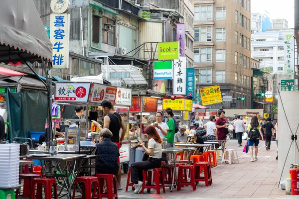 Taipei Tayvan Mayıs 2023 Taipei Deki Shuanglian Sokak Pazarı — Stok fotoğraf
