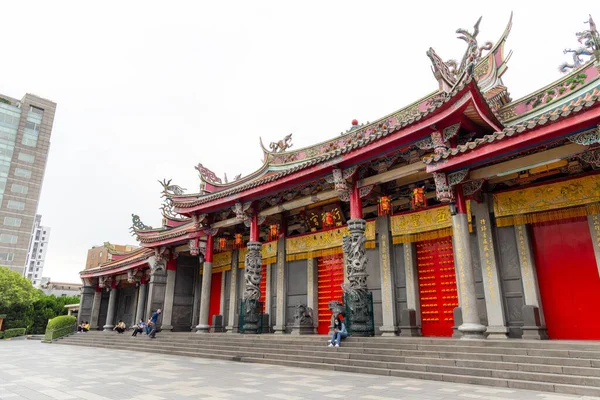 Тайбэй Тайвань Мая 2023 Года Храм Синтяня Тайбэе — стоковое фото