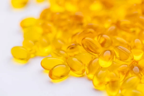 Vitamin Tillägg Kapsel Piller Medicin — Stockfoto