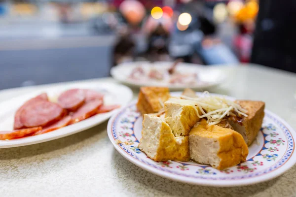 Taiwanesische Küche Essen Lokalen Lebensmittelgeschäft — Stockfoto
