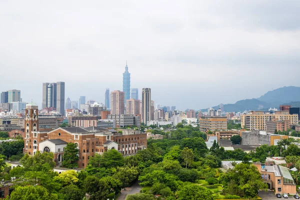 Taipei Taiwan May 2023 Taipei City Skyline — Stock Photo, Image