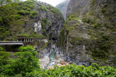 Tayvan Hualien 'daki Taroko Ulusal Parkı
