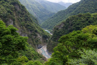 Tayvan 'ın Hualien bölgesindeki Tayvan Taroko Milli Parkı