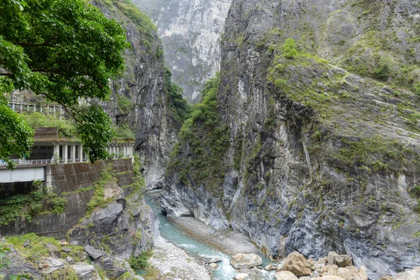 Sereno Tranquilo Río Liwu Hualien Taroko Gorge — Foto de Stock