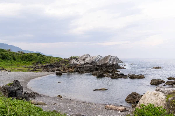 Тихоокеанское Побережье Прибрежной Зоне Отдыха Хуаляне Тайвань — стоковое фото