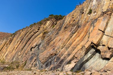 Hong Kong Sai Kung natural hexagonal column