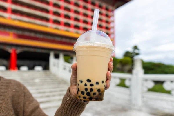 Tayvan Sütlü Çay Büyük Otel — Stok fotoğraf