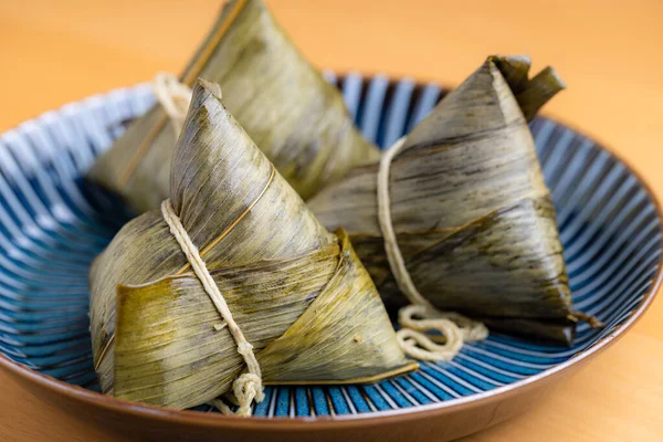 Traditional Rice Dumpling Dragon Boat Festival Homemade Home — Stock Photo, Image